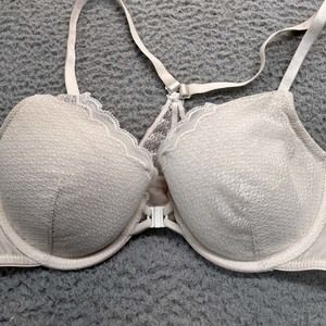Elegant Cream Lace Bra